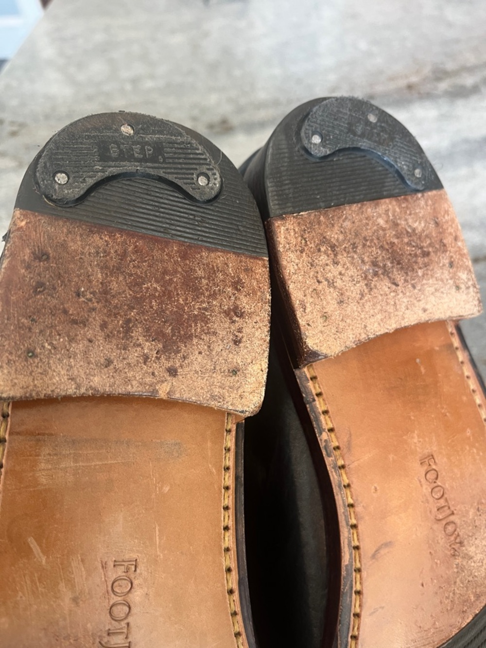 Footjoy  Men's Black and Brown Leather Moccasin Loafers size 13D - Picture 11 of 12